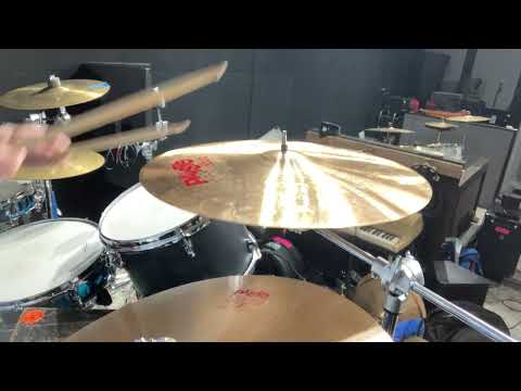 David Garibaldi's Tower of Power, Paiste 18" 3000 Series Thin Crash Cymbal 1980's 1450g (P #27) image 18