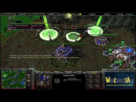 Romantic(HU) vs 120(UD) - WarCraft 3 Frozen Throne - RN3149