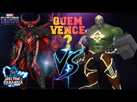 COMPARATIVO HULK T4 VS CARNAGE T3 (LVL70) NA BAL - MARVEL FUTURE FIGHT