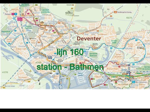 Lijn 160 Deventer station - Bathmen
