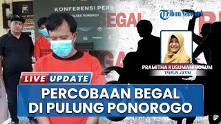 Detik-detik Percobaan Pembegalan Gagal di Pulung Ponorogo, Terekam Tangisan Wanita Diduga Korban