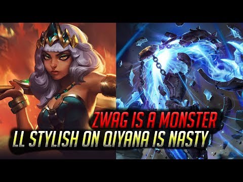 STYLISH'S NASTY QIYANA ESCAPE l ZWAG IS SCRIPTING ON XERATH l LOL MOMENTS