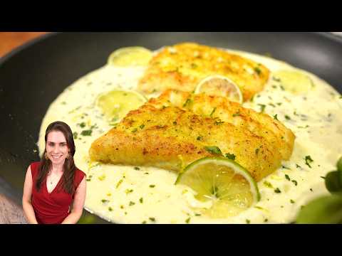 PRONTO EM 10 MINUTOS! PEIXE GRELHADO COM MOLHO DE ALHO E LIMÃO