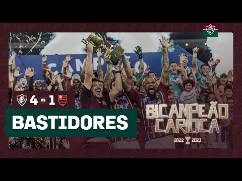 FLUTV - BASTIDORES - FLUMINENSE 4 X 1 FLAMENGO - CAMPEÃO CARIOCA 2023