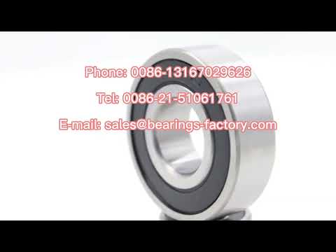China High Quality Deep Groove Ball Bearing 6302 6000 6300 6203 6301 2RS Bearings
