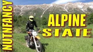 "Alpine State of Mind" by Nutnfancy [Wilderness on Dirt Bike]