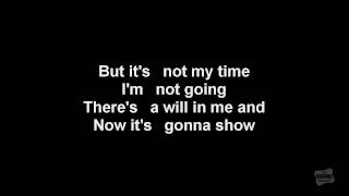 It&#39;s Not My Time in the style of 3 Doors Down karaoke video with lyrics