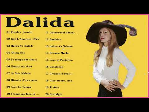 Les plus grands succès de Dalida – Dalida Best Songs – Dalida Les Meilleures Chansons