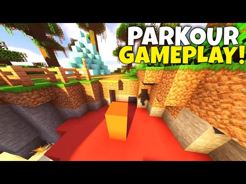 GianLeco - 13 Minutes Minecraft Parkour Gameplay [Free to Use] [Map Download]