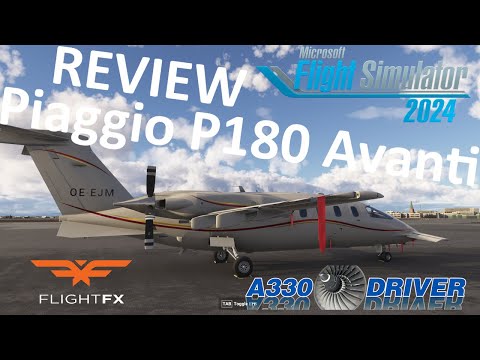 Thumbnail for FlightFX Piaggio P180 Avanti REVIEW | A great Alternative to Private Jets | Real Airline Pilot by Piaggio