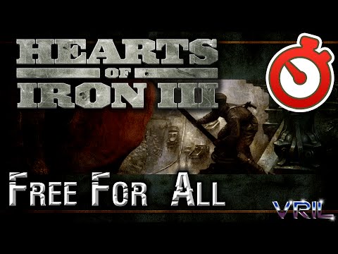 Hearts of Iron 3 - Free for All 1936 Timelapse