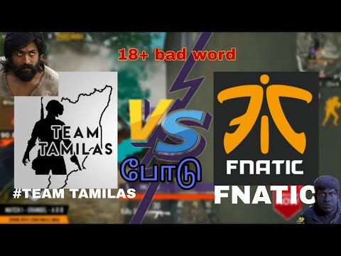 TEAM TAMILAS VS FNATIC | in pmco split spring|#tt