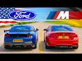 Is USA HP Less Than German HP Mustang V M4 DRAG RACE