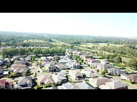 Claremont meadows by drone