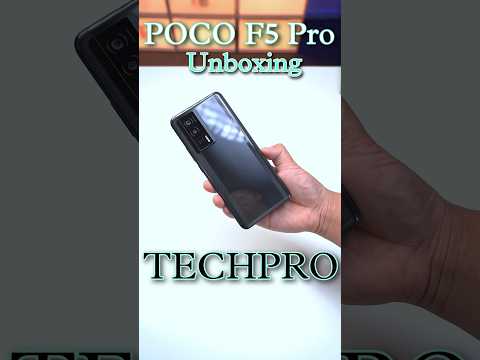 Unboxing POCO F5 Pro #shorts #poco #pocof5pro #technology #tech #gamingmobile