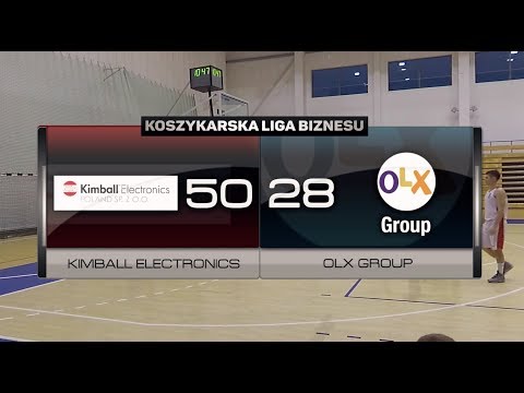 Kimball Electronics vs OLX Group - VI kolejka - I Liga Poznań - Koszykarska Liga Biznesu