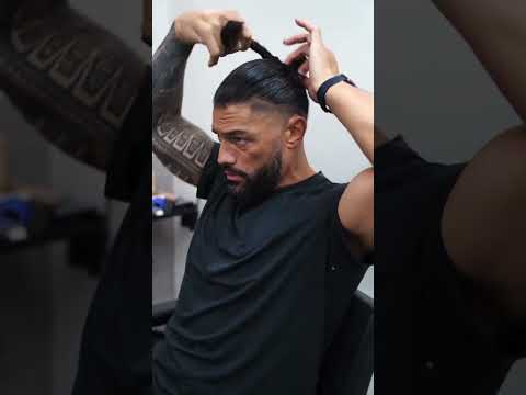 Hair care of Head of the Table Roman Reigns ☝