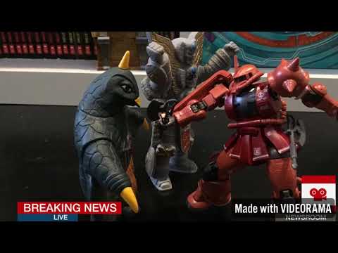 Gundam vs monsters