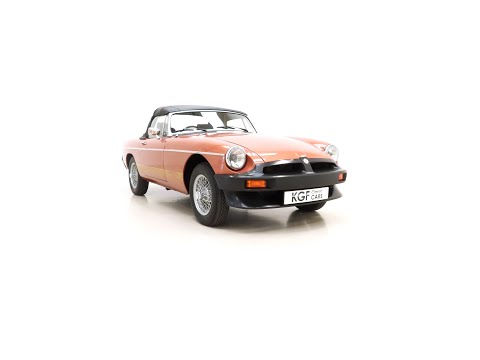 One of 420 Limited Edition Cars The MGB Bronze Roadster LE with 14,290 Miles - SOLD!