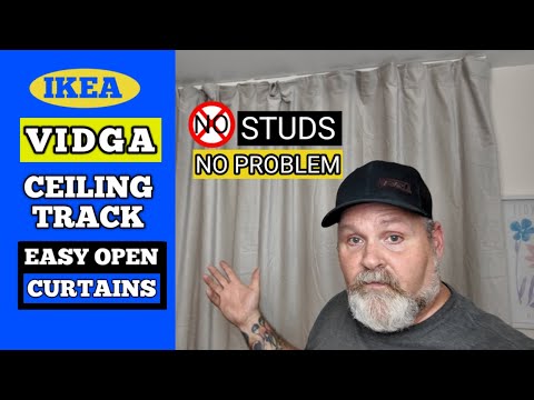 How to Install IKEA VIDGA Rail (Single Track) | Step-by-Step Guide