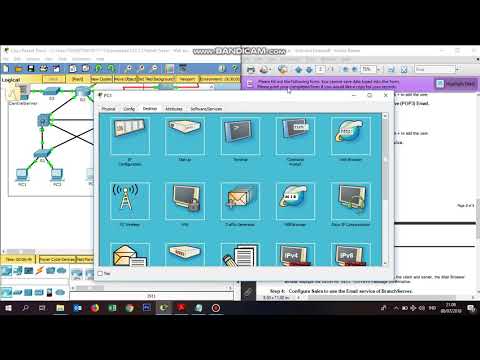 10.2.1.7 Packet Tracer -  Web and Email