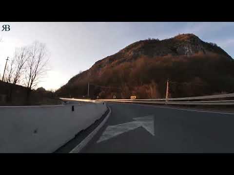 Din Valea Jiului în Ţara Haţegului pe DN66 / Petroşani - Haţeg - 50km în 36 de minute