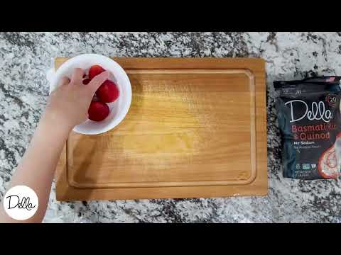 Strawberry Spinach Salad with Basmati & Quinoa