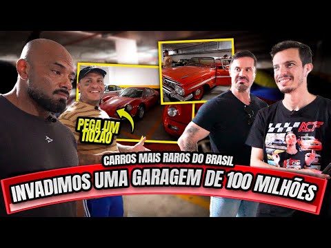INVADIMOS UMA GARAGEM DE 100 MILHÕES EM CARROS RAROS COM TOGURO, BALESTRIN, CARIANI E RICARDINHO ACF