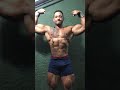 Muscle worship flex afther workout