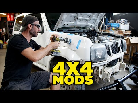 Our First 4X4 Build (SO MANY MODS!!)