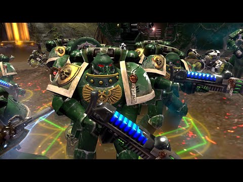 Astartes Mod - Dark Angels vs Orks - Warhammer 40K Dawn Of War 2 Retribution