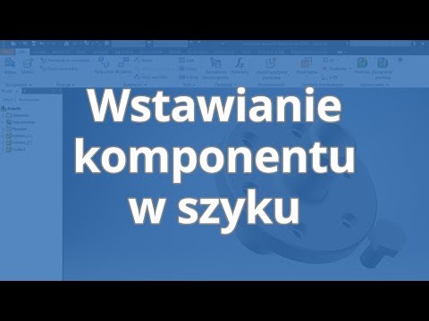 Kurs Autodesk Inventor - Wstawianie komponentu w szyku ▶strefakursow.pl◀