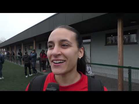 Sarah Dellevoet après BX Brussels - RWDM Girls le 16.04.2023