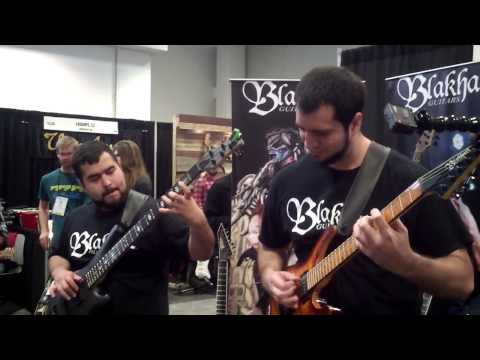 Summer NAMM '14 - Blakhart Guitars and FALL "From Ashes"