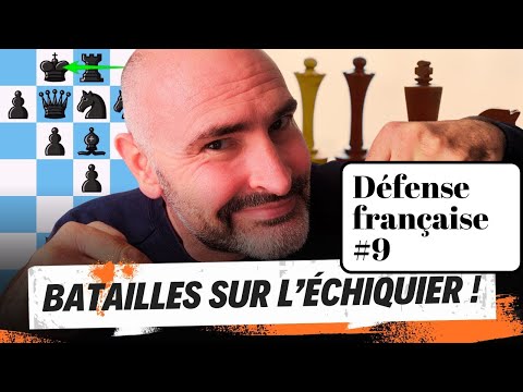 Défense française (9) : Partie d'échecs pédagogique