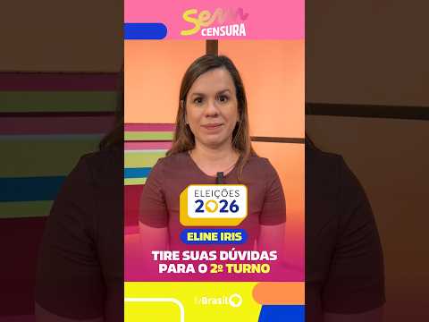 Eline Iris esclarece algumas dúvidas sobre o segundo turno das eleições 2026