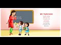 My Teacher | Nursery Rhymes & Songs for Children I Animated I Firefly Rhymes