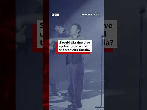 Video | Should Ukraine give up territory to end the war with Russia? #Ukraine #Russia #BBCNews