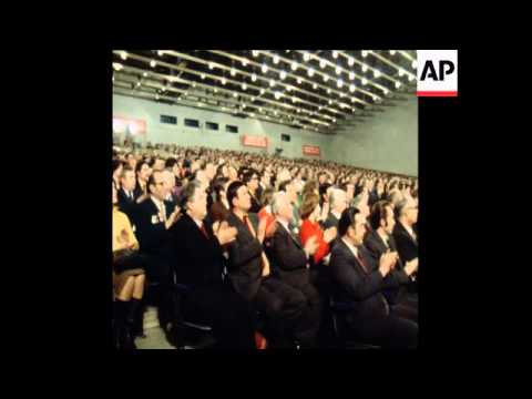 SYND 25 2 79 SOVIET DEFENCE MINISTER SPEAKING IN MOSCOW