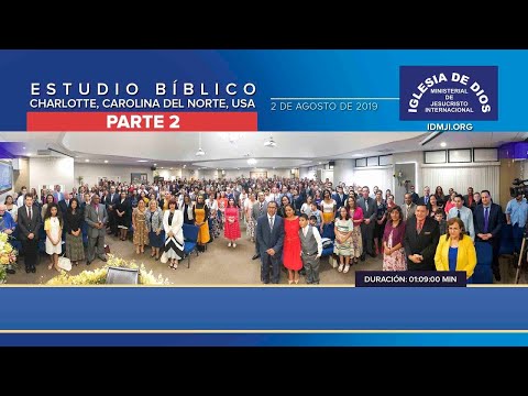 542 - Estudio bíblico - Parte 02 - Charlotte, NC, USA  Hna María Luisa Piraquive 02 ago 2019