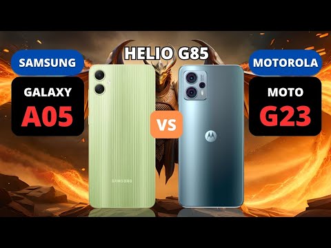 Samsung Galaxy A05 vs Motorola Moto G23 | Who is Better? | PHONE COMPARISON