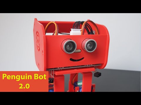 Penguin Bot 2.0 Review #arduino #robot #science #engineering #electronic #science #diy