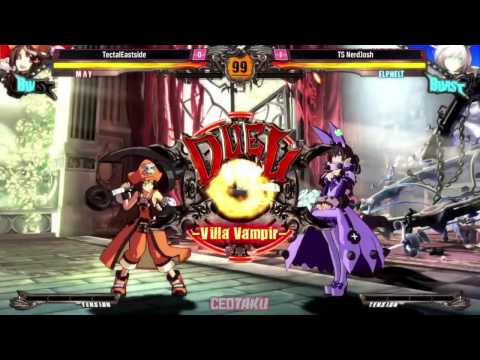 "BBR" GGXrd R AT CEOTAKU 2016 - TectalEastside vs TS NerdJosh
