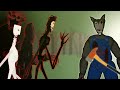 Big Bad Wolf Vs Doctor Nowhere Creatures Analog Horror Stick Nodes Animation