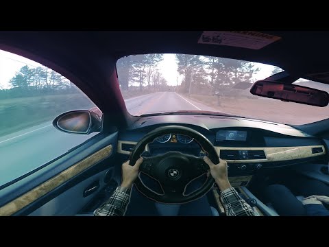 BMW M5 V10 POV DRIVE and drive by *SOUND ON*