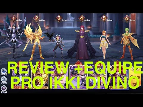 REVIEW + EQUIPE PRO IKKI DIVINO - SAINT SEIYA AWAKENING