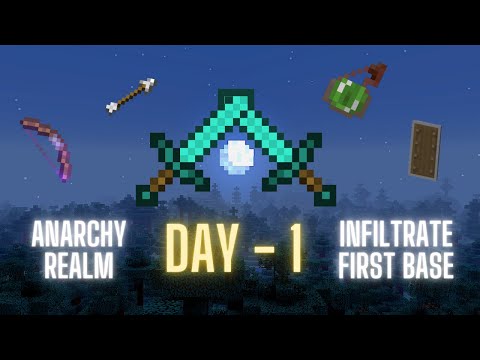 ULTIMATE MINECRAFT ANARCHY: Infiltrating First Base!