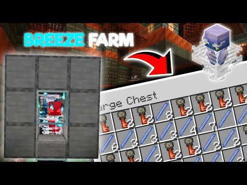Minecraft 1.21: EASY Trial Chamber FARM Tutorial! Infinite Keys/Loot! Minecraft Bedrock Tutorial