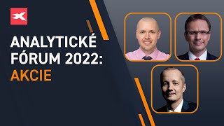 🟠 ANALYTICKÉ FÓRUM 2022: Jaroslav Brychta, Daniel Gladiš a Aleš Vávra