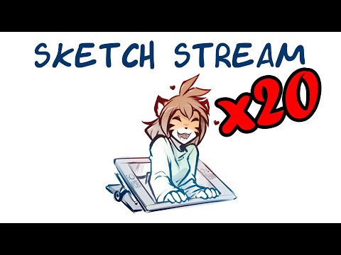 Twokinds 2019.04.14 Sketch Stream x20